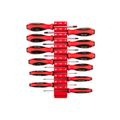 Product Image of Torx Screwdriver Set w/ Red Modular Organizers - 4" Shanks, 12-Piece (T6 - T45)