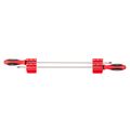 Product Image of Phillips and Slotted Screwdriver Set w/ Red Modular Organizers - 18" Shanks, 2-Piece (#2, 6.5mm)