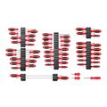 Product Image of Phillips, Slotted, Torx, Square Screwdriver Set w/ Black Modular Organizers - 4", 8", 18" Shanks (54-Piece)
