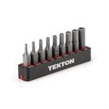 Product Image of 1/4" Hex Security Bit Set with Rail, 9-Piece (5/64-1/4")