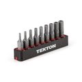 Product Image of 1/4" Metric Security Hex Bit Set with Rail, 9-Piece (2-6mm)