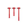 Product Image of Flat Steel Face Dead Blow Hammer Set, 3-Piece (36, 43, 50 oz.)