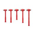 Product Image of Ball Peen Dead Blow Hammer Set, 5-Piece (26, 36, 43, 47, 50 oz.)