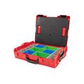 Product Image of L-BOXX 1 Shallow Stacking Tool Box with 8-Piece Organizer Bin Set (Variant A) and Lid Insert