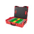 Product Image of L-BOXX 1 Shallow Stacking Tool Box with 8-Piece Organizer Bin Set (Variant B) and Lid Insert