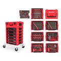 Product Image of 248-Piece Tool Set in Modular Stacking Tool Cart (6-Drawer)