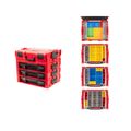 Product Image of 3-Drawer Stack with L-BOXX 1 Shallow Tool Box and Organizer Bins