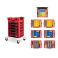 Product Image of 6-Drawer Rolling Stack with L-BOXX 1 Shallow Tool Box and Organizer Bins