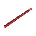 Product Image of 1/4" Drive x 18" Socket Rail, 20 Clips (Red)