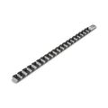 Product Image of 1/4" Drive x 18" Socket Rail, 20 Clips (Gray)