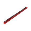 Product Image of 3/8" Drive x 18" Socket Rail, 20 Clips (Red)