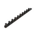 Product Image of 3/4" Drive x 18" Socket Rail, 10 Clips (Black)