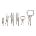 Product Image of Locking Pliers and Swivel C-Clamp Set (6-Piece)