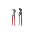 Product Image of Pliers Set, 2-Piece (Pliers Wrench, Angle Nose Push Button Adjustable)