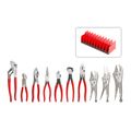 Product Image of Gripping, Cutting, and Locking Pliers Set with Rack (10-Piece)
