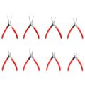 Product Image of Mini Pliers Set, 8-Piece (Needle Nose, Long Nose, Flat Nose, Cutting)