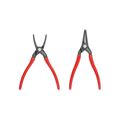 Product Image of 9" Internal and External Retaining Ring Pliers Set, 2 Pieces (0.090" Tips)