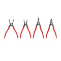 Product Image of 9" Internal and External Retaining Ring Pliers Set, 4 Pieces (0.090" Tips)