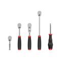Product Image of 1/4" Drive Comfort Grip Ratchet and Spinner Handle Set (5-Piece)