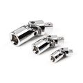 Product Image of 1/4, 3/8, 1/2" Drive Universal Joint Set (3-Piece)