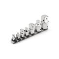 Product Image of 1/4", 3/8", 1/2", & 3/4" Drive Adapter/Reducer Set with Rail (7 Pieces)