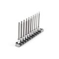Product Image of 1/4" Drive Long Torx Bit Socket Set with Rail, 10 Pieces (T6 - T30)