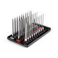 Product Image of 1/4" Drive Long Hex and Torx Bit Socket Set with Rails and Tray, 31 Pieces (5/64" - 5/16", 2 - 8 mm, T6 - T30)