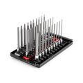 Product Image of 1/4" Drive Long Hex and Torx Bit Socket Set with Rails and Tray, 31 Pieces (5/64" - 5/16", 2 - 8 mm, T6 - T30)