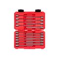 Product Image of 3/8" Drive Long Ball End Hex Bit Socket Set with Case, 19 Pieces (1/8" - 3/8", 3 - 10 mm)