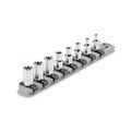Product Image of 1/4" Drive External Star Socket Set with Rail, 8 Pieces (E4 - E12)