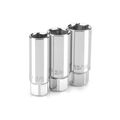 Product Image of 3/8" Drive Spark Plug Socket Set, 3-Piece (5/8, 3/4, 13/16")