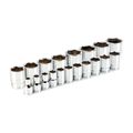 Product Image of 1/2" Drive 6-Point Socket Set, 19-Piece (3/8 - 1-1/2")