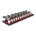 Product Image of 1/2" Drive 12-Point Socket Set with Rails, 29-Piece (10-38mm)