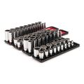 Product Image of 1/2" Drive 12-Point Socket Set with Rails, 78-Piece (3/8-1-5/16", 10-32mm)