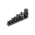 Product Image of 1/4, 3/8, 1/2, 3/4" Drive Impact Adapter/Reducer Set with Rail (7 Pieces)