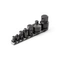 Product Image of 1/4, 3/8, 1/2, 3/4" Drive Impact Adapter/Reducer Set with Rail (7 Pieces)