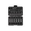 Product Image of 1/4" Drive 12-Point Impact Socket Set with Case, 29-Piece (5/32-11/16")
