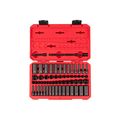 Product Image of 1/4" Drive 12-Point Impact Socket Set with Case, 61-Piece (5/32-11/16", 4-17 mm)