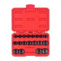 Product Image of 3/8" Drive 12-Point Impact Socket Set, 19-Piece (6 - 24mm)