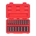 Product Image of 3/8" Drive Deep 12-Point Impact Socket Set, 19-Piece (6 - 24mm)