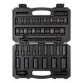 Product Image of 3/8" Drive 6-Point Impact Socket Set, 33-Piece (1/4-1")