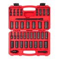Product Image of 3/8" Drive Deep 6-Point Impact Socket Set, 37-Piece (1/4-1", 6-24mm)