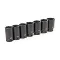 Product Image of 1/2" Drive Deep 6-Point Axle Nut Impact Socket Set, 7-Piece (29-38mm)