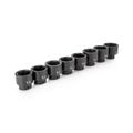Product Image of 1/2" Drive 6-Point Impact Socket Set, 8 Pieces (1-9/16" - 2")