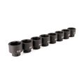Product Image of 1/2" Drive Shallow 6-Point Impact Socket Set, 8-Piece (39 - 50mm)