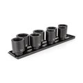 Product Image of 1/2" Drive Deep 6-Point Impact Socket Set with Rails and Tray, 8 Pieces (1-9/16" - 2")