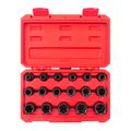 Product Image of 1/2" Drive 6-Point Impact Socket Set, 17-Piece (8-24mm)