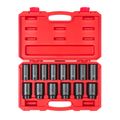 Product Image of 1/2" Drive Deep 6-Point Impact Socket Set, 14-Piece (25-38mm)