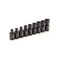 Product Image of 3/8" Drive 6-Point Universal Joint Impact Socket Set, 9-Piece (5/16-3/4")