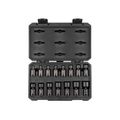 Product Image of 3/8" Drive 6-Point Universal Joint Impact Socket Set with Case, 15-Piece (1/4-1")